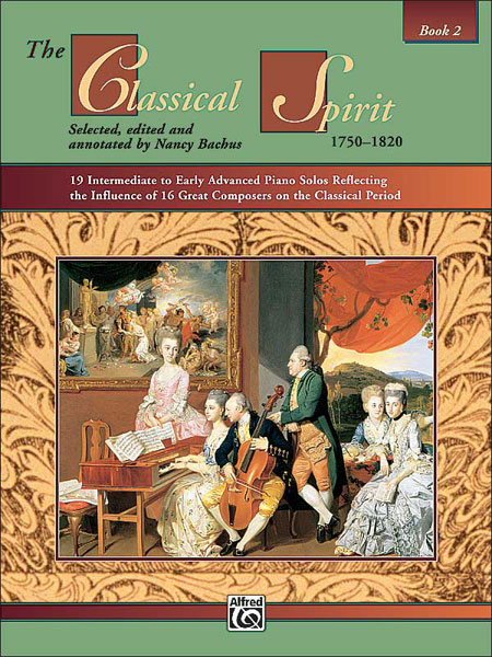 ALFRED PUBLISHING BACHUS NANCY - CLASSICAL SPIRIT BOOK 2 - PIANO