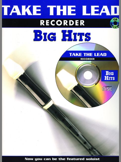 FABER MUSIC TAKE THE LEAD - BIG HITS + CD - RECORDER AND PIANO 
