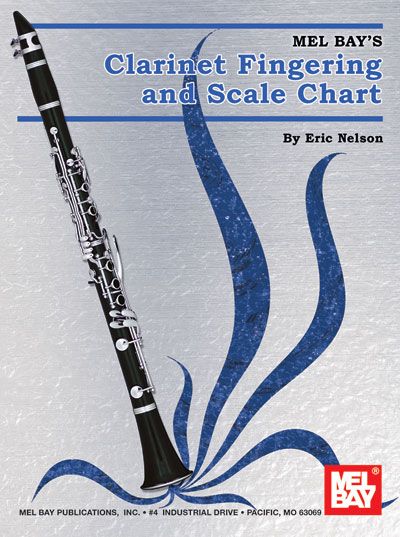 MEL BAY NELSON ERIC - CLARINET FINGERING AND SCALE CHART - CLARINET