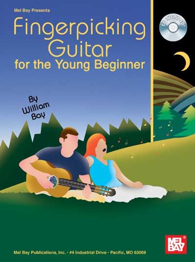 MEL BAY BAY WILLIAM - FINGERPICKING GUITAR FOR THE YOUNG BEGINNER + CD - GUITAR