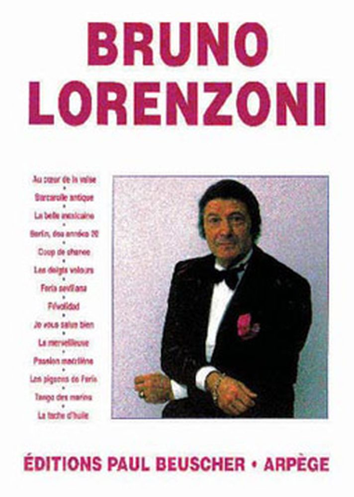 PAUL BEUSCHER PUBLICATIONS LORENZONI BRUNO - LORENZONI BRUNO - ACCORDEON
