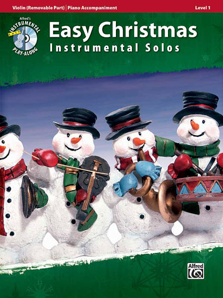 ALFRED PUBLISHING EASY CHRISTMAS INSTUMENTAL SOLO + CD - VIOLIN SOLO