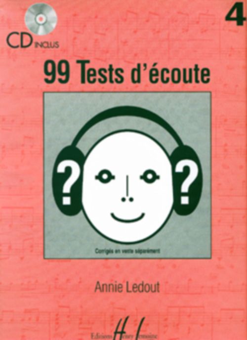 LEMOINE LEDOUT ANNIE - 99 TESTS D'ECOUTE VOL.4 + CD