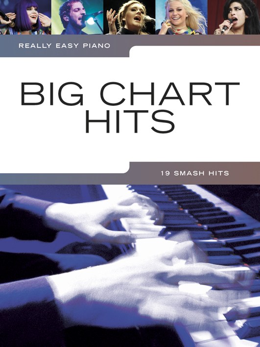 WISE PUBLICATIONS REALLY EASY PIANO - BIG CHART HITS - PIANO SOLO