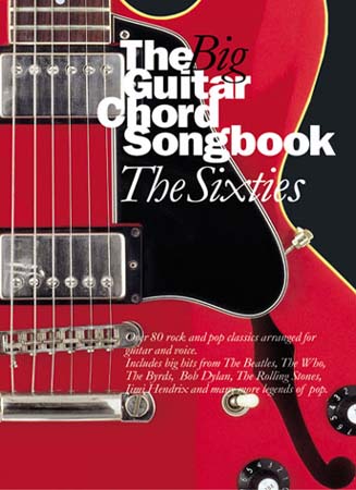 WISE PUBLICATIONS BIG GUITAR CHORD SONGBOOK - THE SIXTIES - 80 TITLES