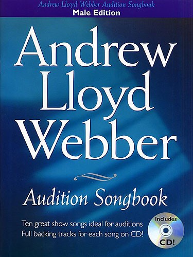WISE PUBLICATIONS ANDREW LLOYD WEBBER AUDITION SONGBOOK PVG + CD - PVG