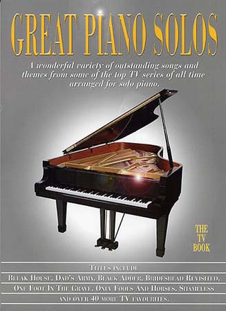 WISE PUBLICATIONS GREAT PIANO SOLOS TV BOOK - PIANO