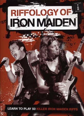 WISE PUBLICATIONS IRON MAIDEN - RIFFOLOGY - GUITARE TAB