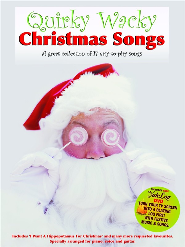 WISE PUBLICATIONS QUIRKY WACKY CHRISTMAS SONGS PVG + DVD - PVG