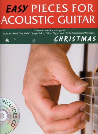 WISE PUBLICATIONS EASY PIECES FOR ACOUSTIC GUITAR CHRISTMAS + CD