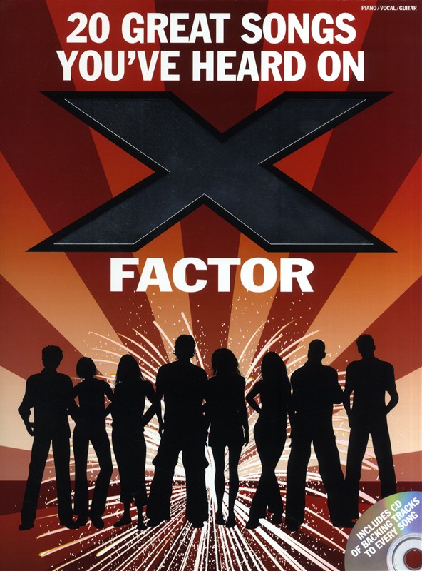 WISE PUBLICATIONS 20 GREAT SONGS YOU'VE HEARD ON X FACTOR CD - PVG
