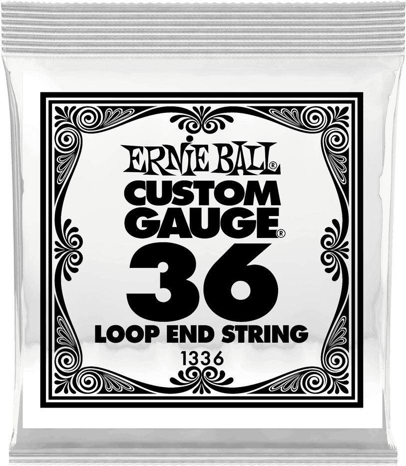 ERNIE BALL .036 LOOP END STAINLESS STEEL WOUND BANJO OR MANDOLIN GUITAR STRINGS