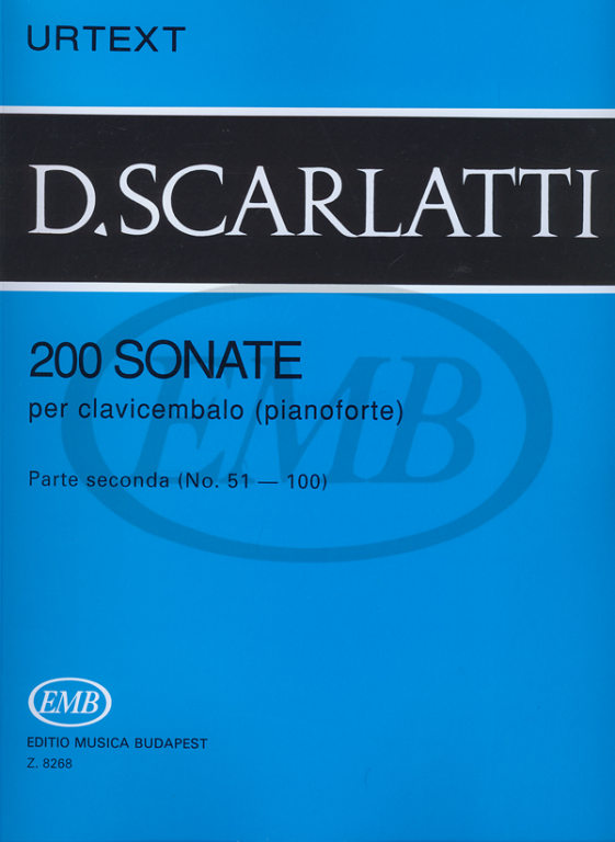 EMB (EDITIO MUSICA BUDAPEST) SCARLATTI D. - SONATE (200) VOL. 2 - PIANO