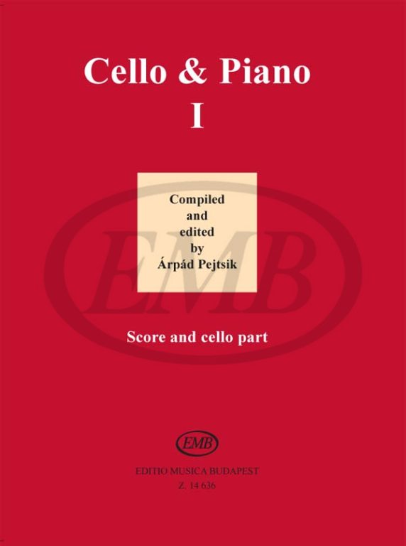 EMB (EDITIO MUSICA BUDAPEST) PEJTSIK - CELLO & PIANO I