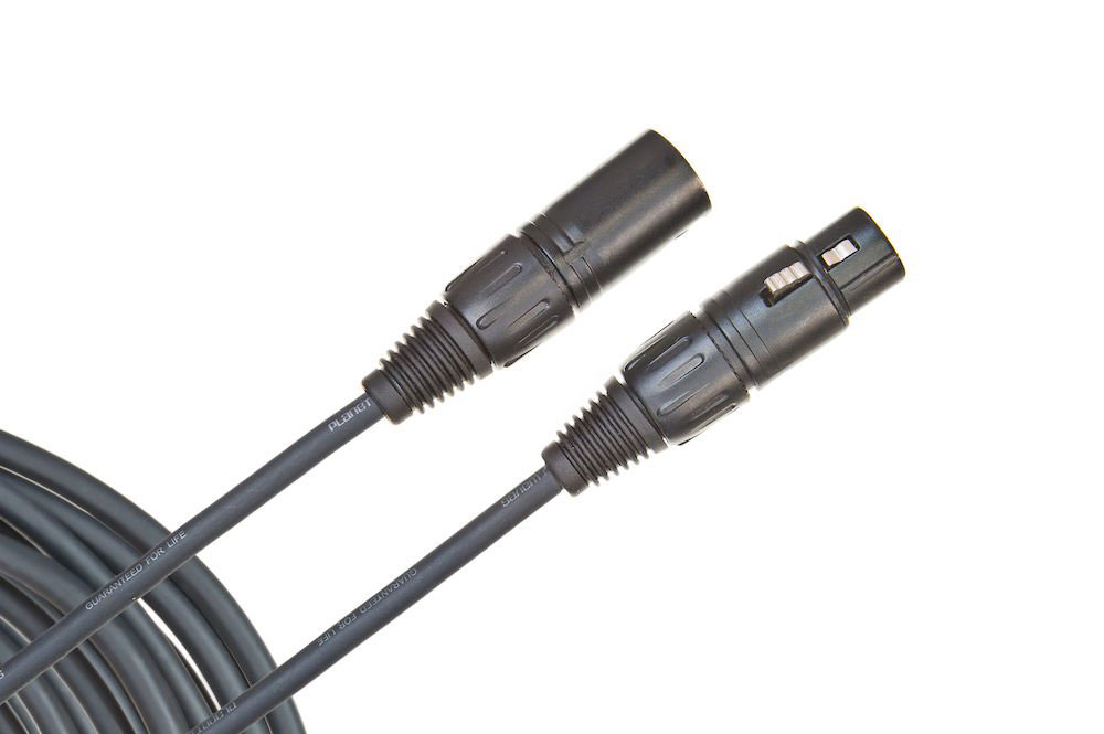 D'ADDARIO AND CO CLASSIC SERIES XLR MICROPHONE CABLE 10 FEET