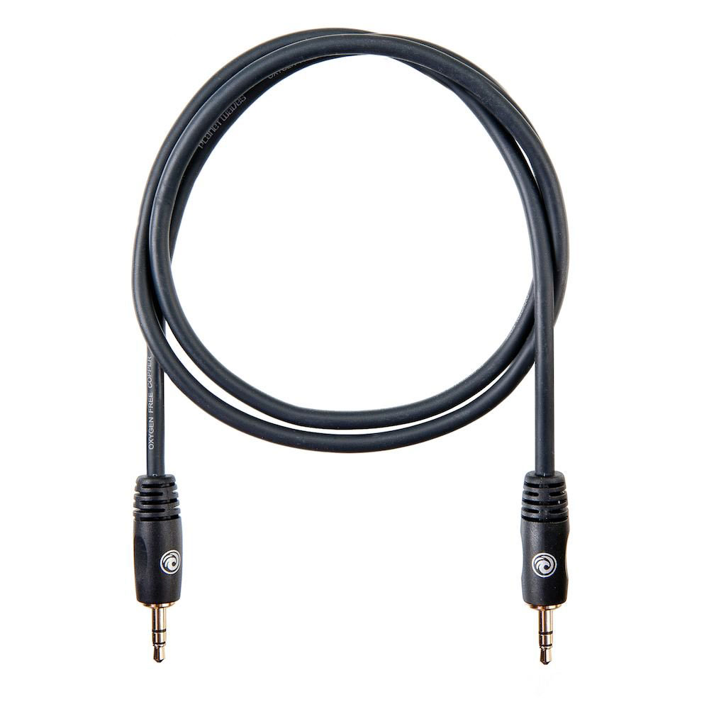 D'ADDARIO AND CO 1/8 INCH TO 1/8 INCH STEREO CABLE 3 FEET