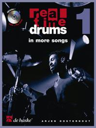 DEHASKE REAL TIME DRUMS IN MORE SONGS + CD 