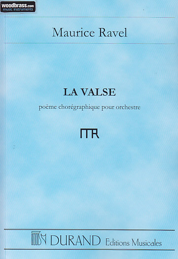 EDITION MAX ESCHIG RAVEL M. - LA VALSE - CONDUCTEUR POCHE 