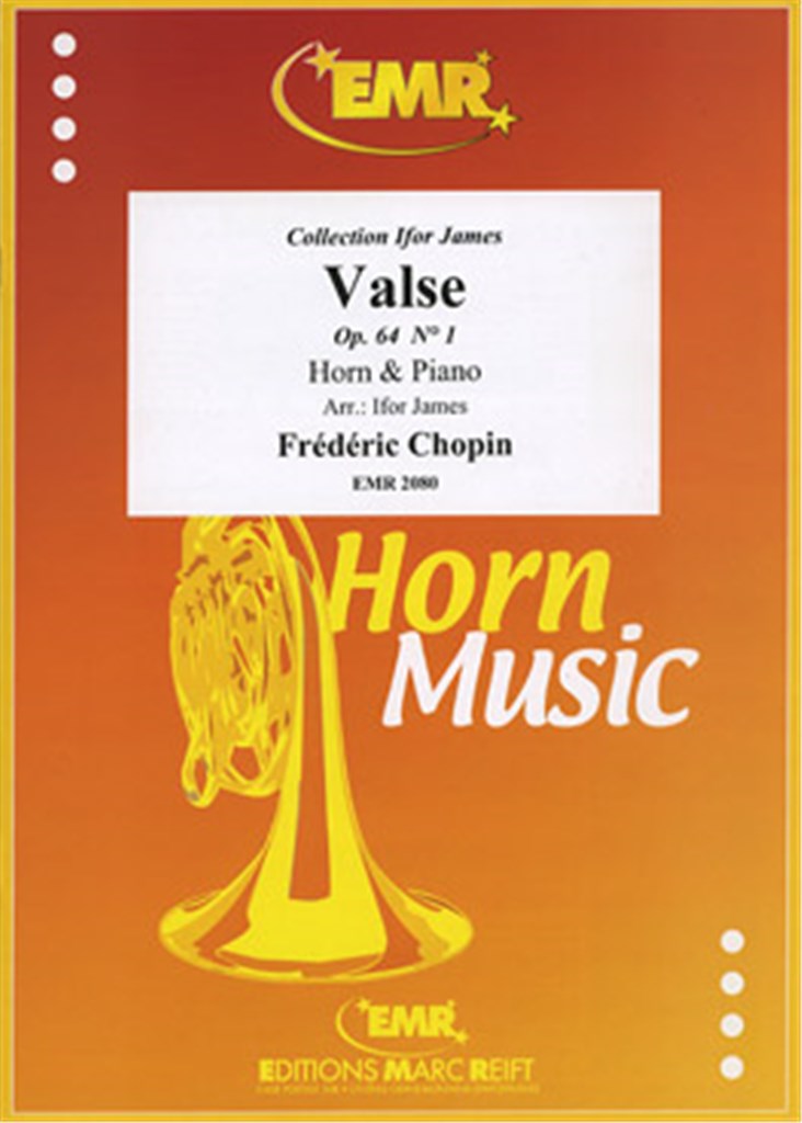 MARC REIFT CHOPIN FREDERIC - VALSE OP.64 N°1 - COR & PIANO