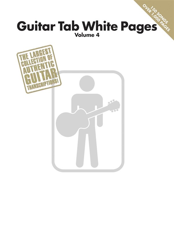 HAL LEONARD GUITAR TAB WHITE PAGES - VOLUME 4 - GUITAR TAB