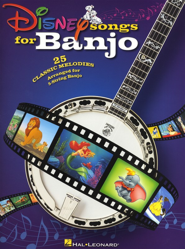 HAL LEONARD DISNEY SONGS FOR BANJO - BANJO