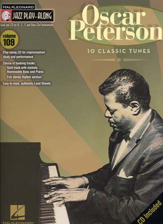 HAL LEONARD PETERSON OSCAR - JAZZ PLAY ALONG VOL.109 + CD