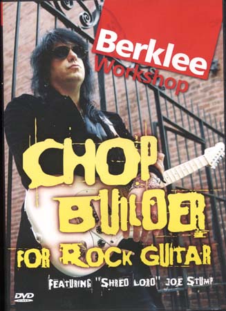 HAL LEONARD DVD - STUMP JOE - CHOP BUILDER FOR ROCK GUITAR