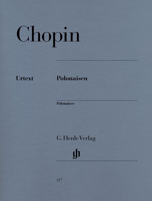 HENLE VERLAG CHOPIN F. - POLONAISES