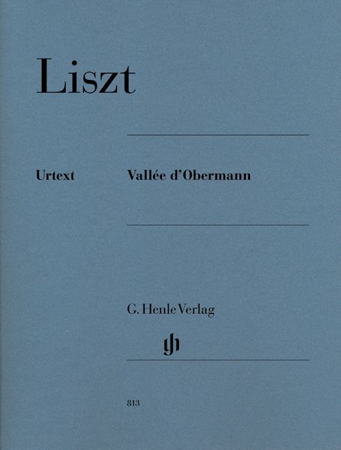 HENLE VERLAG LISZT F. - VALLEE D'OBERMANN