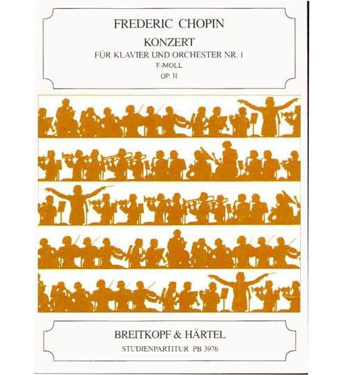 EDITION BREITKOPF CHOPIN FREDERIC - KLAVIERKONZERT 1 E-MOLL OP.11 - PIANO, ORCHESTRA