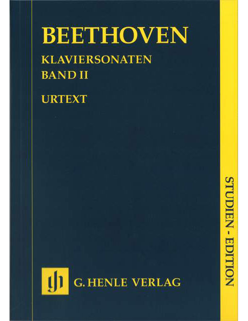 HENLE VERLAG BEETHOVEN L.V. - PIANO SONATAS, VOLUME II