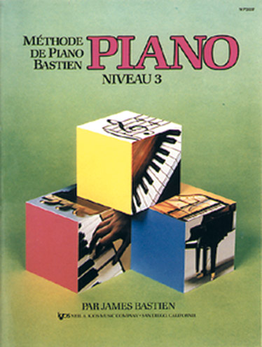 CARISCH METHODE DE PIANO BASTIEN - NIVEAU 3