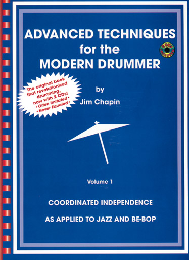 WARNER BROS JIM CHAPIN - ADVANCED TECHNIQUES FOR THE MODERN DRUMMER VOL.1 + 2 CD
