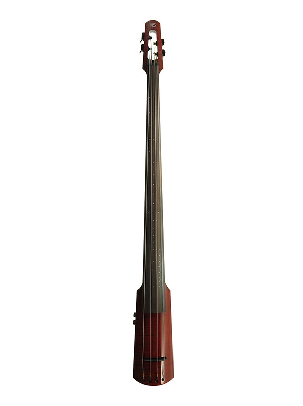 NSDESIGN CONTRABASSE ELECTRIC 4 STRINGS TRANSLUCENT RED