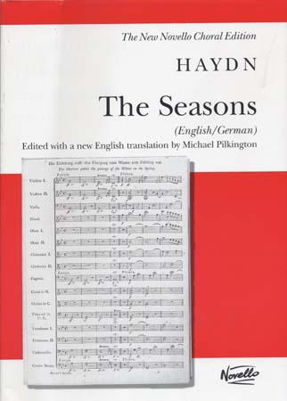 NOVELLO HAYDN J. - THE SEASONS (ENGL./GERM.) - VOCAL SCORE