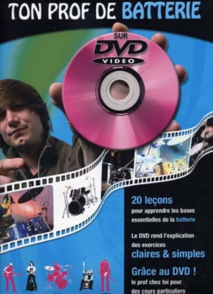 COUP DE POUCE ROUX JULIEN/BIELLO SILVIO - TON PROF DE BATTERIE + DVD