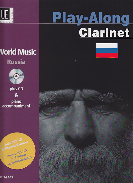 UNIVERSAL EDITION PLAY-ALONG CLARINET - RUSSIA + CD