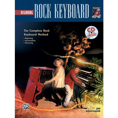 ALFRED PUBLISHING BOUCHARD JOE - BEGINNING ROCK KEYBOARD + CD - ELECTRONIC KEYBOARD