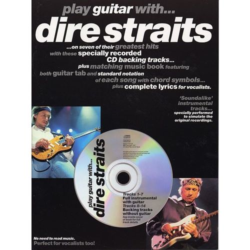 WISE PUBLICATIONS PLAY GUITAR WITH... DIRE STRAITS +CD
