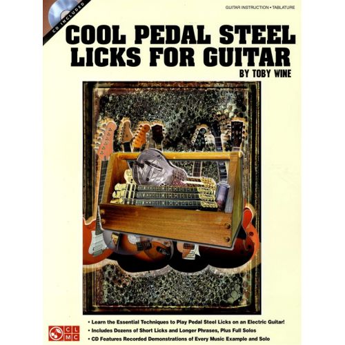 CHERRY LANE WINE TOBY - COOL PEDAL STEEL LICKS FOR GUITAR - GUITAR TAB