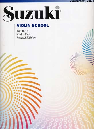 ALFRED PUBLISHING SUZUKI VIOLIN SCHOOL VIOLIN PART VOL.4 REV. EDITION