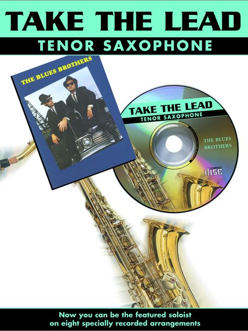 FABER MUSIC TAKE THE LEAD - BLUES BROTHERS + CD - SAXOPHONE AND PIANO 