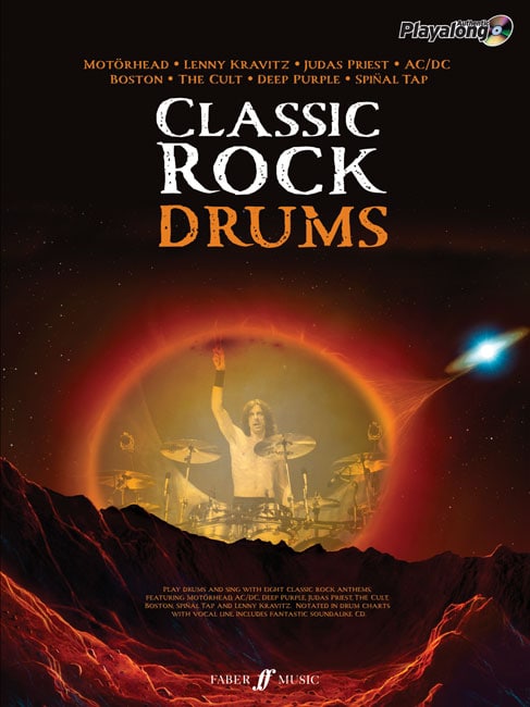 FABER MUSIC CLASSIC ROCK AUTHENTIC DRUMS PLAYALONG - DRUMS