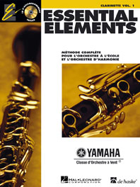 HAL LEONARD ESSENTIAL ELEMENTS VOL.1 + CD - CLARINETTE