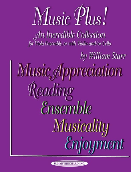 ALFRED PUBLISHING STARR WILLIAM - MUSIC PLUS! - VIOLA ENSEMBLE