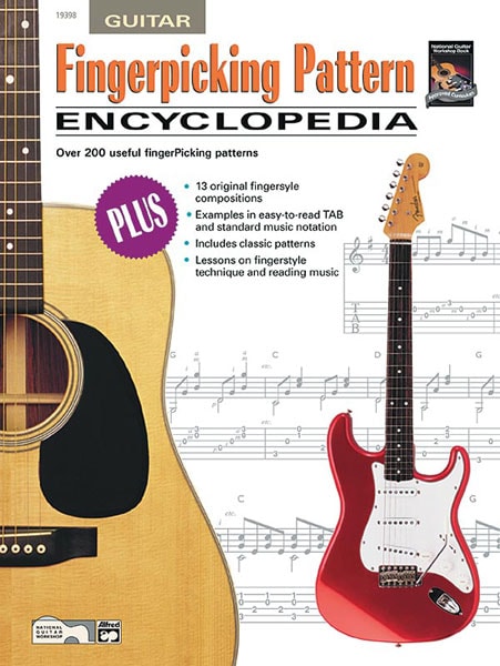 ALFRED PUBLISHING MANZI LOU - FINGERPICKING PATTERN ENCYCLOPEDIA + CD - GUITAR