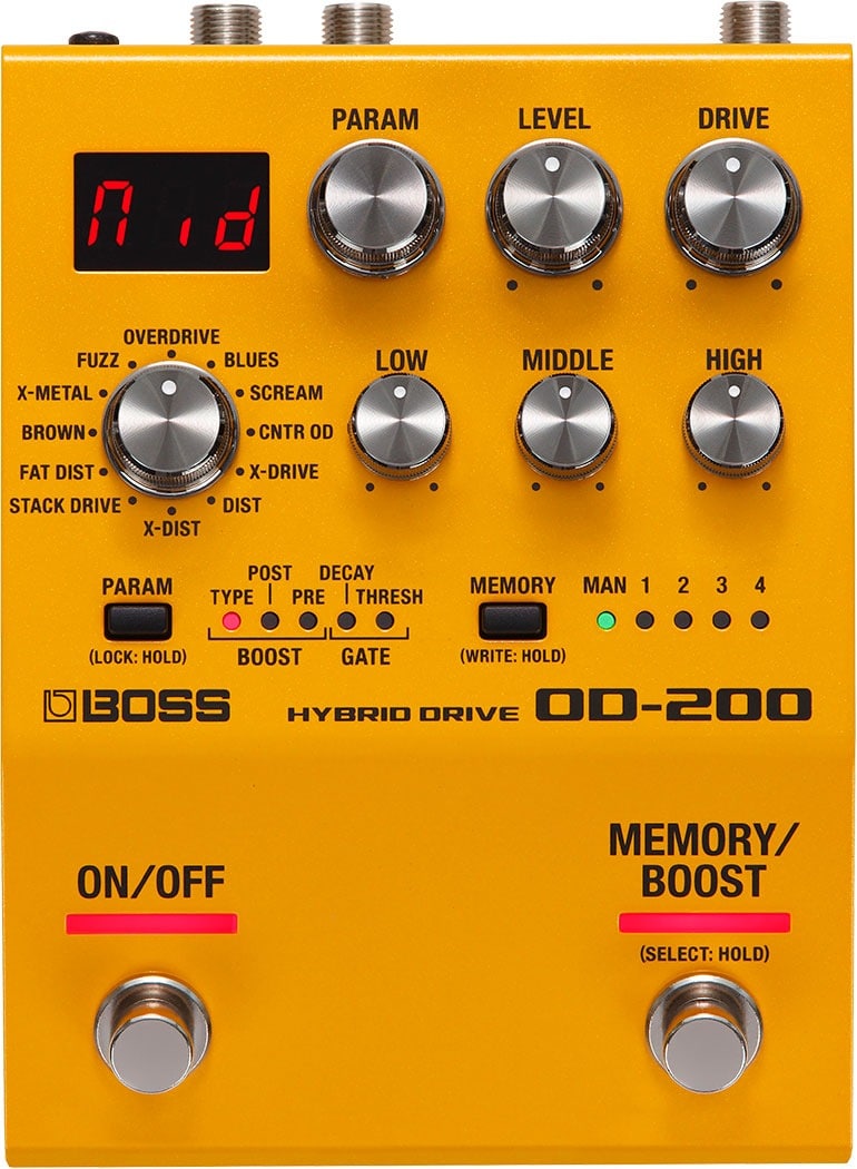 BOSS OD-200 HYBRID DRIVE