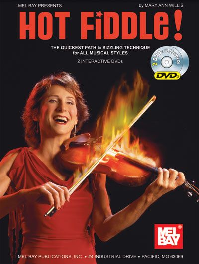 MEL BAY HARBAR MARY ANN - HOT FIDDLE! + DVD - FIDDLE