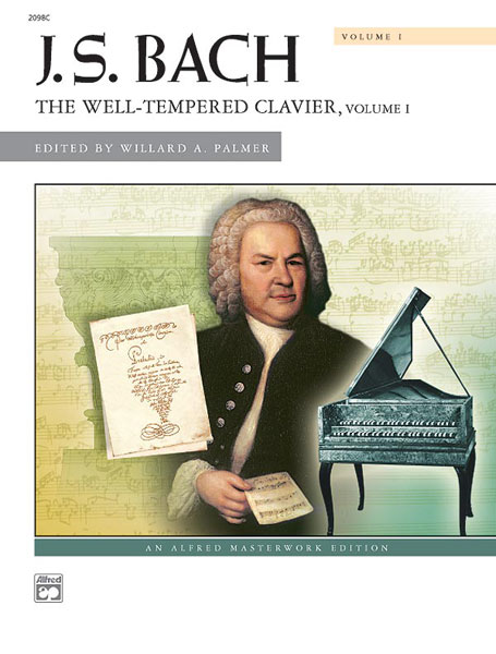 ALFRED PUBLISHING BACH JOHANN SEBASTIAN - WELL TEMPERED CLAVIER 1 - PIANO SOLO