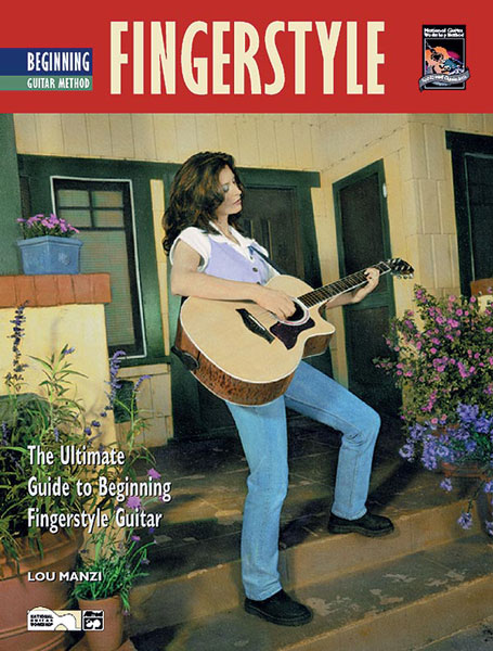 ALFRED PUBLISHING MANZI LOU - BEGINNING FINGERSTYLE GUITAR + DVD - GUITAR